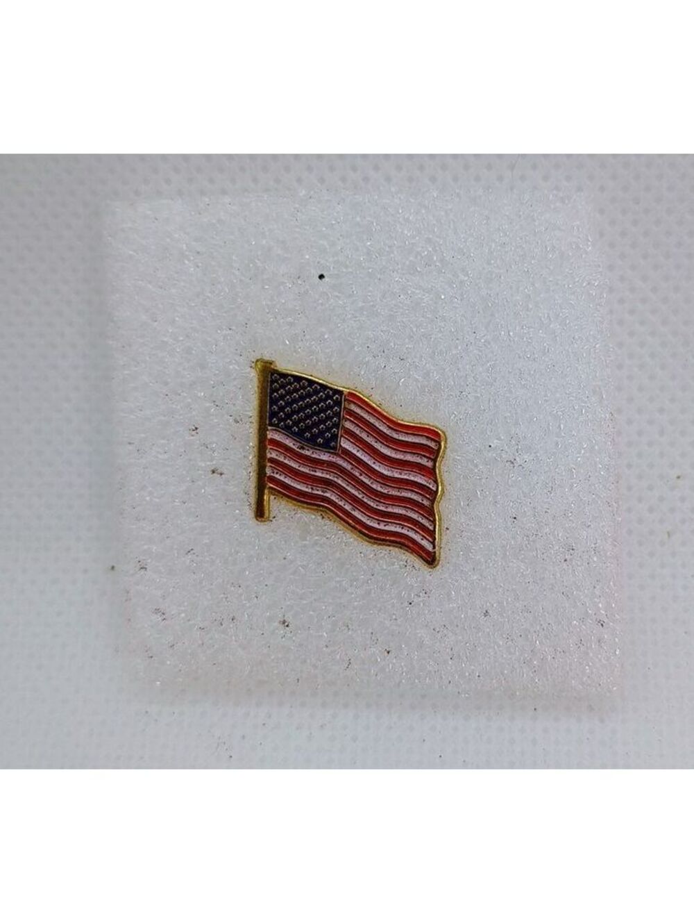 American Flag Enameled Lapel Pin Patriotism
